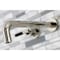 Kingston Brass KS8026CKL Two-Handle Wall Mount Tub Faucet, Polished Nickel KS8026CKL - alternate 5